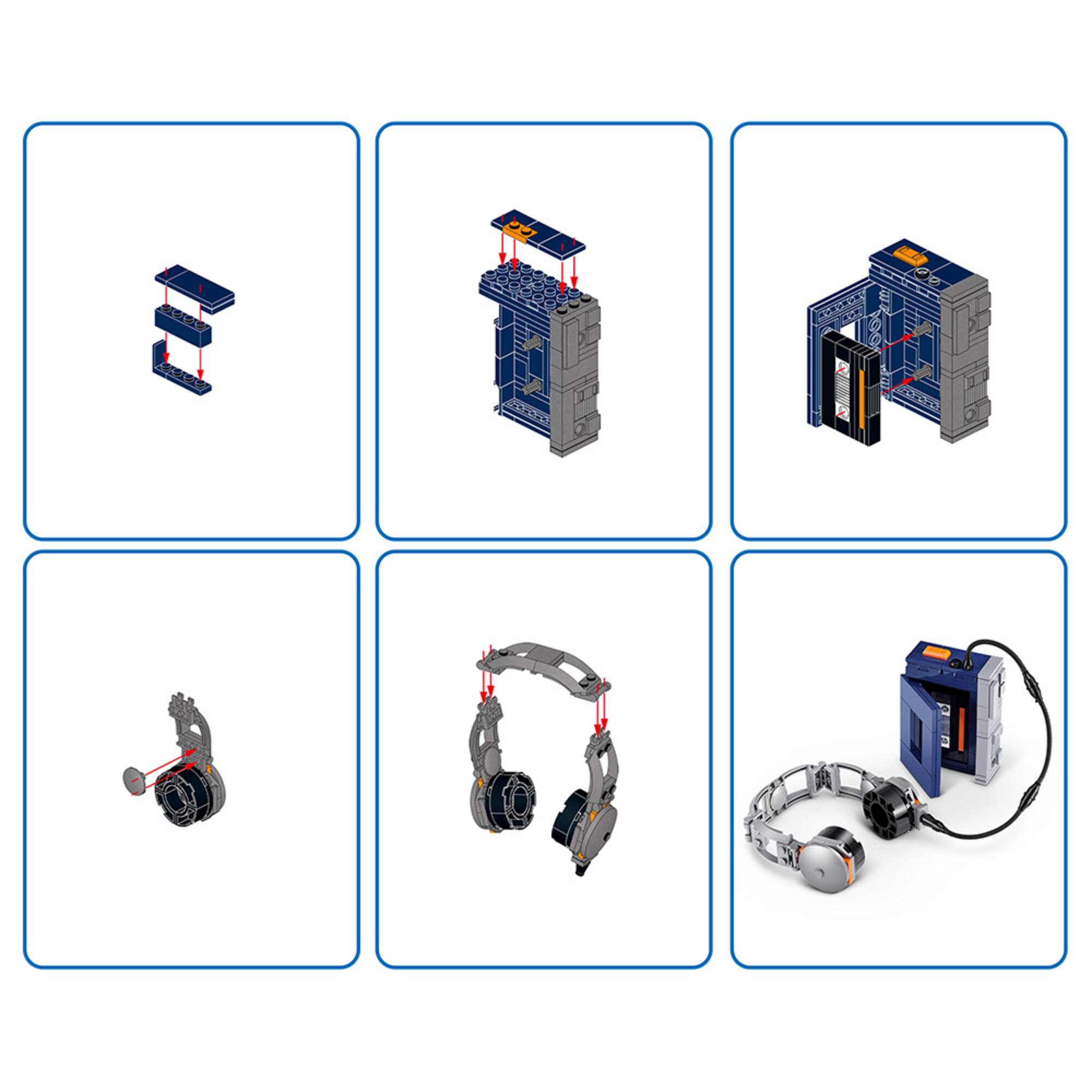 MAX Premium Retro Collection™ Camera Building Bricks Set